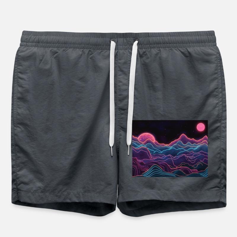 Neon - Swim Trunks - anthracite