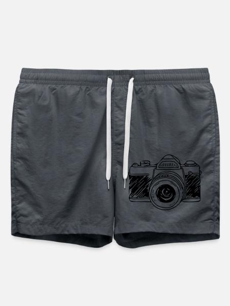 Caméra - Short de bain - charbon