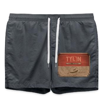 ATH tour Tyl'in rect. - Short de bain - charbon - Devant - AI Model Male 185 light (185cm)