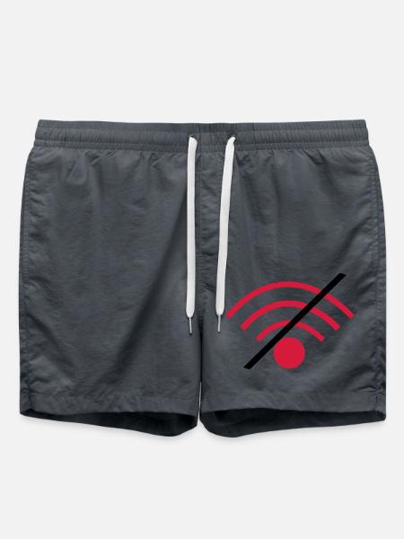 No WLAN - Swim Trunks - anthracite