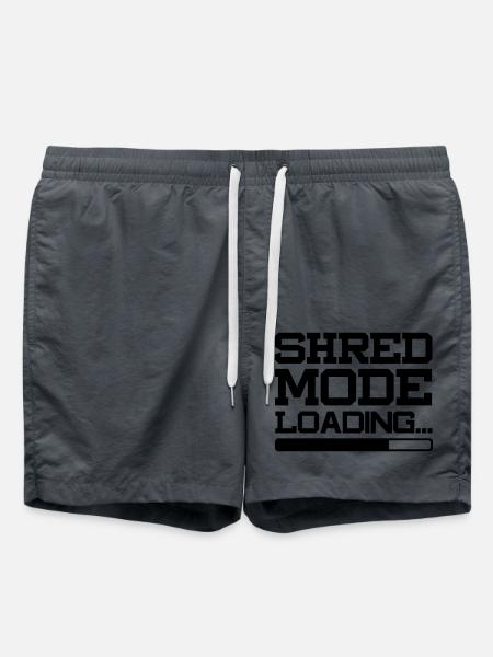 SHRED MODE LOADING - Badeshorts - Anthrazit