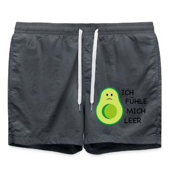 Avocado - Badeshorts - Anthrazit - Vorne - AI Model Male 185 light (185cm)