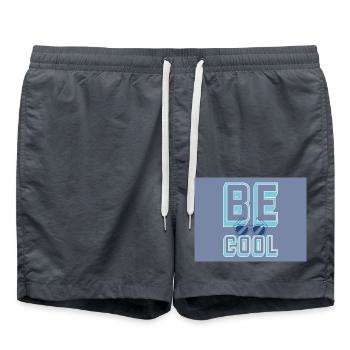 Be Cool - Badeshorts - Anthrazit - Vorne - AI Model Male 185 light (185cm)