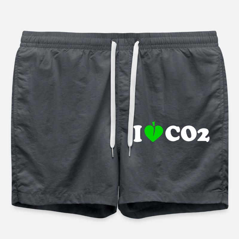 I love co2 - Short de bain - charbon