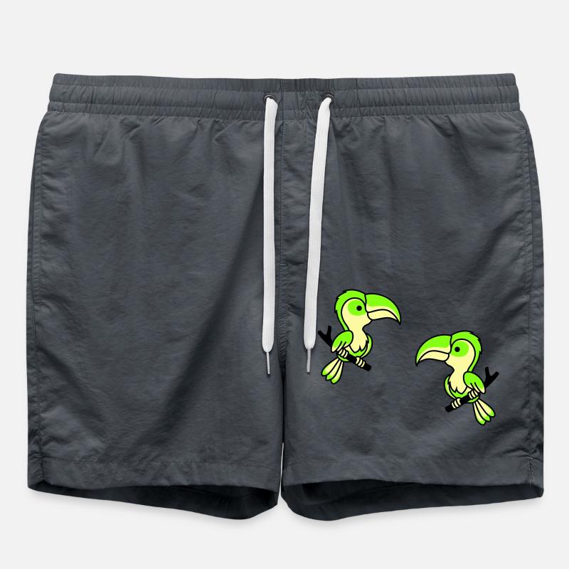 Parrot 2 - Swim Trunks - anthracite
