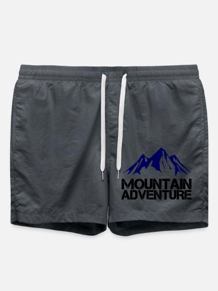 Mountain Adventure - Swim Trunks - anthracite