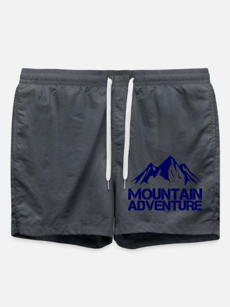 Mountain Adventure - Swim Trunks - anthracite
