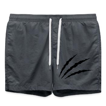 Claw - Swim Trunks - anthracite - Front - AI Model Male 185 light (185cm)