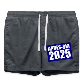 Après-ski 2025 - Short de bain - charbon - Devant - AI Model Male 185 light (185cm)