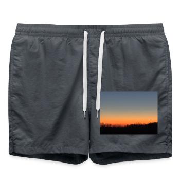 IMG 5264 - Badeshorts - Anthrazit - Vorne - AI Model Male 185 light (185cm)