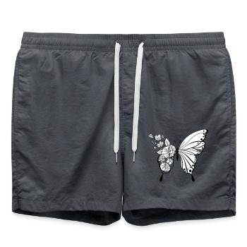 Papillon - Short de bain - charbon - Devant - AI Model Male 185 light (185cm)