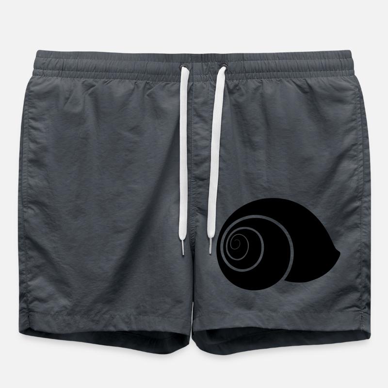 SNAILCASE - Swim Trunks - anthracite