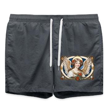 Angel - Swim Trunks - anthracite - Front - AI Model Male 185 light (185cm)