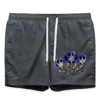 Fleur - Short de bain - charbon - Devant - AI Model Male 185 light (185cm)