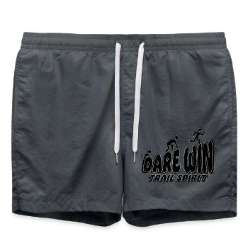 Trail dare win - Short de bain - charbon - Devant - AI Model Male 185 light (185cm)