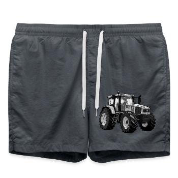 Traktor - Badeshorts - Anthrazit - Vorne - AI Model Male 185 light (185cm)