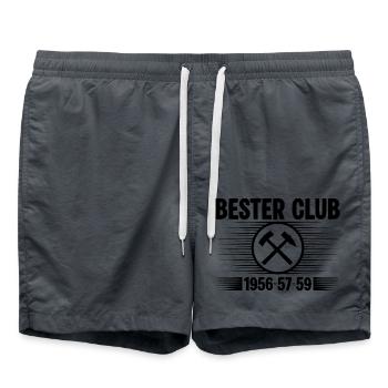 Erzgebirge Bester Club - Badeshorts - Anthrazit - Vorne - AI Model Male 185 light (185cm)