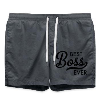 Meilleur patron - Short de bain - charbon - Devant - AI Model Male 185 light (185cm)