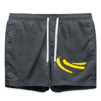 Style Banane - Couleur Vibe - Short de bain - charbon - Devant - AI Model Male 185 light (185cm)