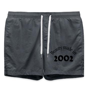 Beauté Made In 2002 - Short de bain - charbon - Devant - AI Model Male 185 light (185cm)