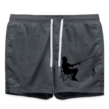 angler - Badeshorts - Anthrazit - Vorne - AI Model Male 185 light (185cm)