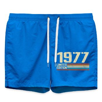 Vintage 1977 Anniversaire Rétro - Né en 1977 - Short de bain - cobalt blue - Devant