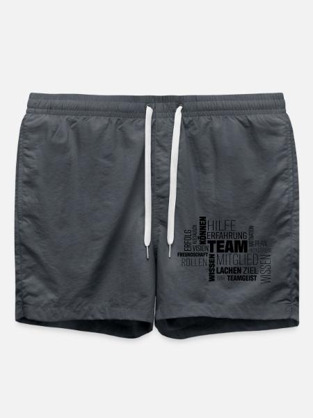 Team - Badeshorts - Anthrazit