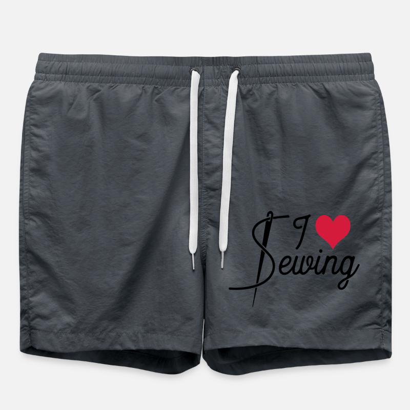 Sew - Swim Trunks - anthracite