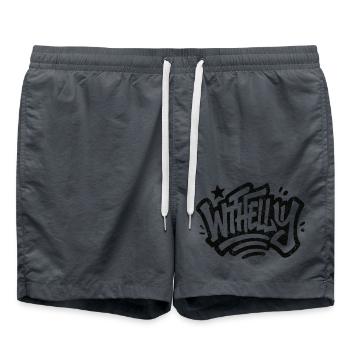 Qu’est-ce que le Helly - Noir - Short de bain - charbon - Devant - AI Model Male 185 light (185cm)