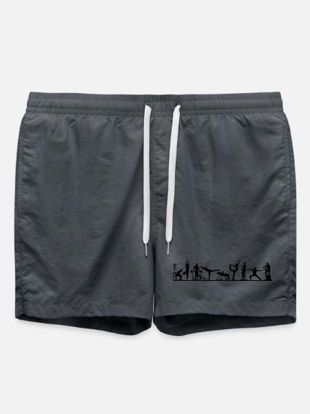 kreislauf - Badeshorts - Anthrazit