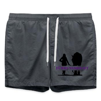 2541614 10458015 fuehrungskraft - Badeshorts - Anthrazit - Vorne - AI Model Male 185 light (185cm)