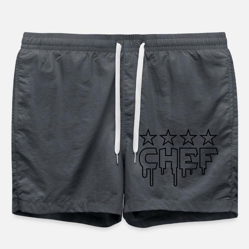 Chef - Badeshorts - Anthrazit
