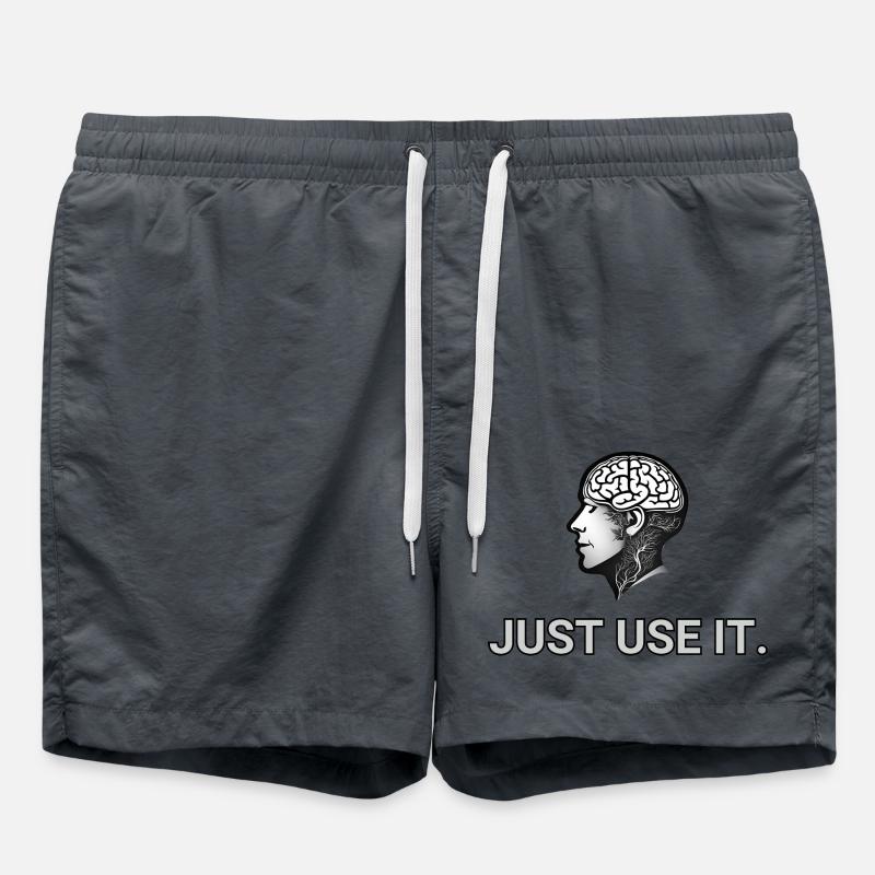 JUST USE IT - Swim Trunks - anthracite