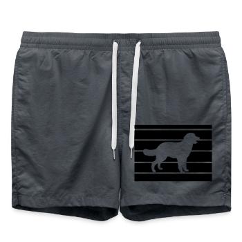 chien - Short de bain - charbon - Devant - AI Model Male 185 light (185cm)