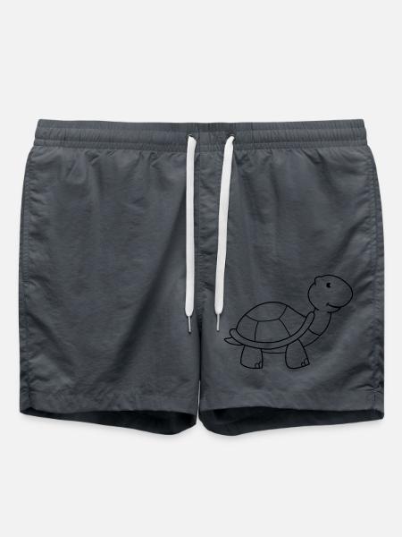 turtle - Swim Trunks - anthracite