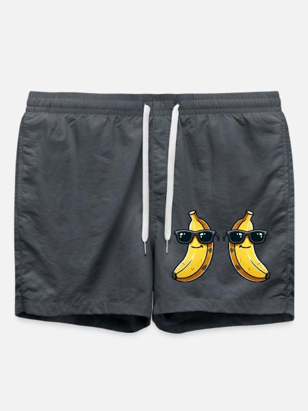 Banana Sunglasses Comic 2 - Swim Trunks - anthracite