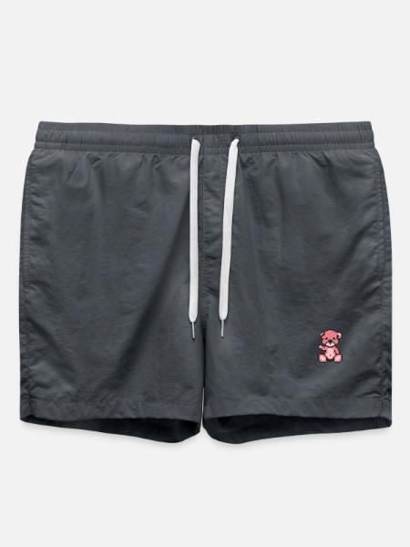 Pixel Bear Candy - Short de bain - charbon