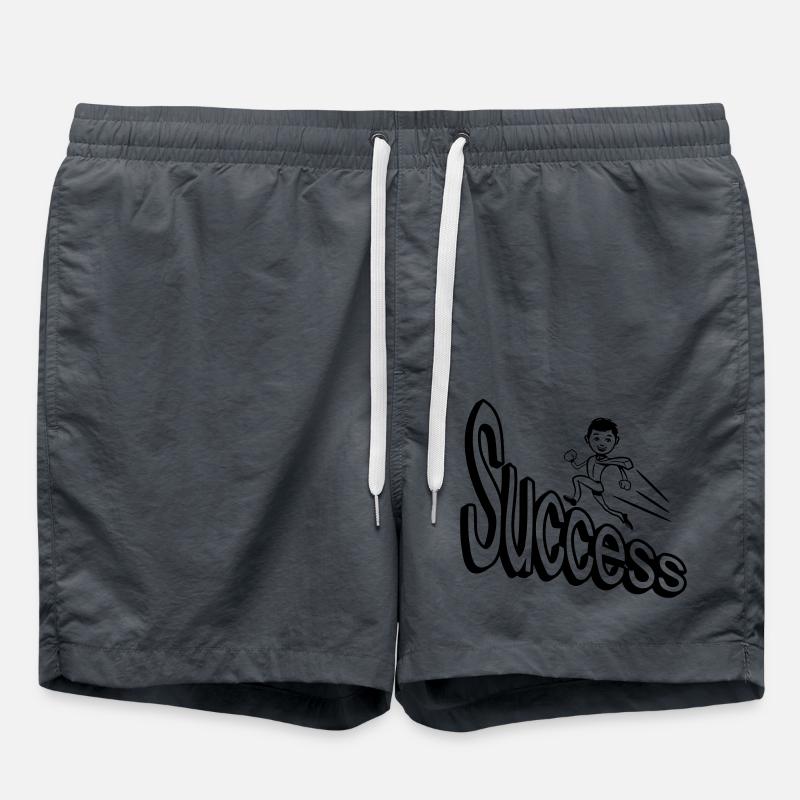 success - Swim Trunks - anthracite