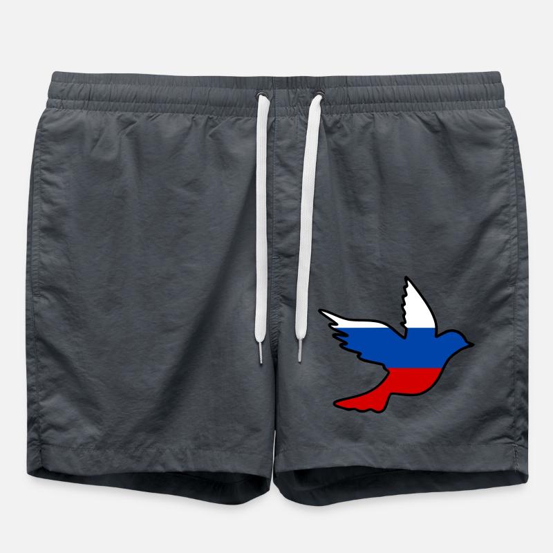 Russia - Swim Trunks - anthracite