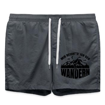 Randonnée Randonnée Sports Montagne - Short de bain - charbon - Devant - AI Model Male 185 light (185cm)