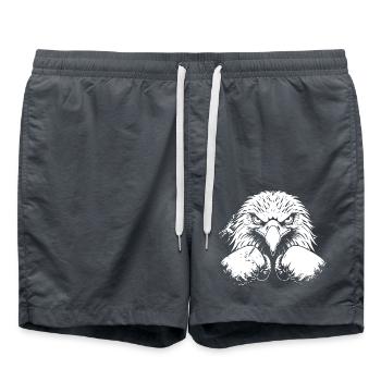 Eagle Boxer Boxing MMA Martial Arts - Swim Trunks - anthracite - Front - AI Model Male 185 light (185cm)