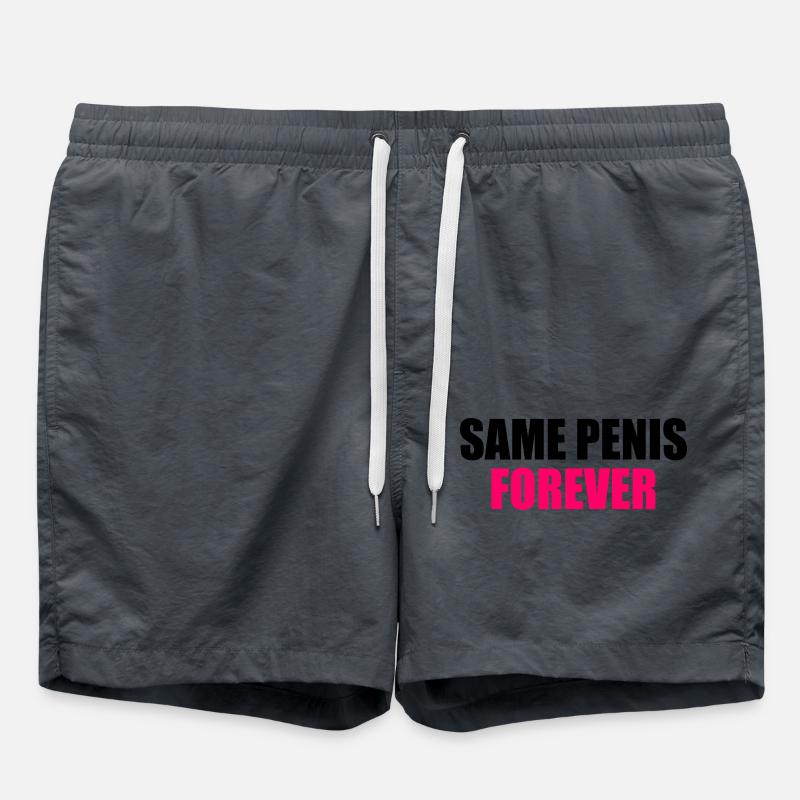 Same penis forever - Swim Trunks - anthracite