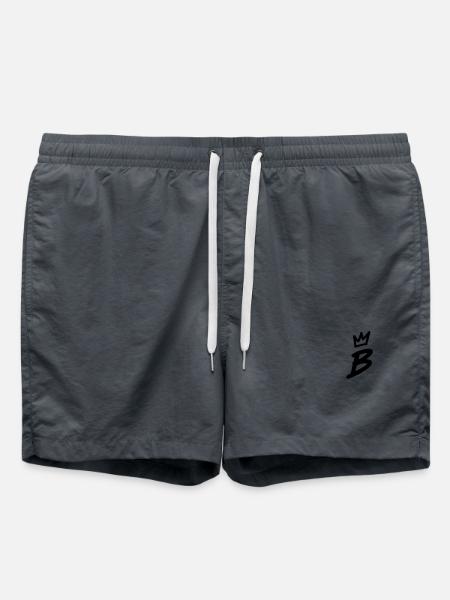 BrayBray-Textildruck für Teams, Family & Lifestyle - Badeshorts - Anthrazit
