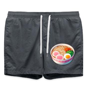 Ramen Bol De Repas - Short de bain - charbon - Devant - AI Model Male 185 light (185cm)