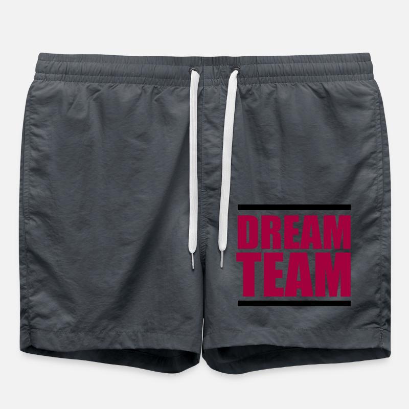 Dream Team - Swim Trunks - anthracite