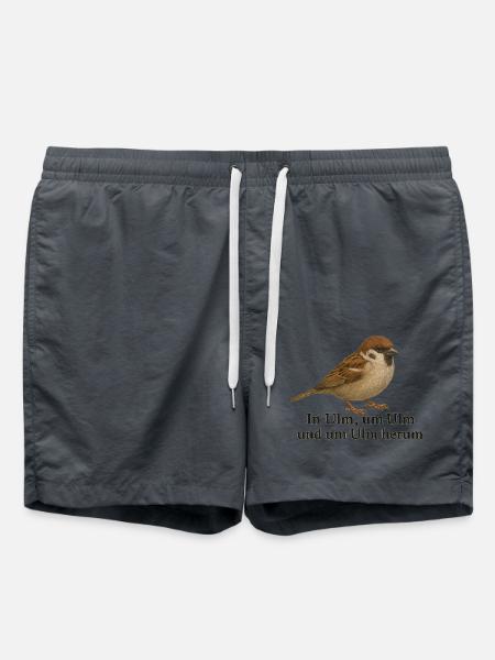 In Ulm, um Ulm und um Ulm herum - Badeshorts - Anthrazit