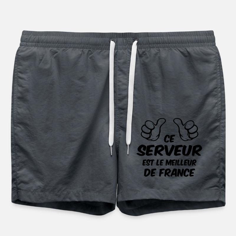 BEST SERVER - Swim Trunks - anthracite
