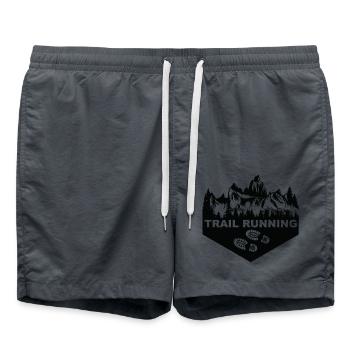 Trail Running Sports - Short de bain - charbon - Devant - AI Model Male 185 light (185cm)