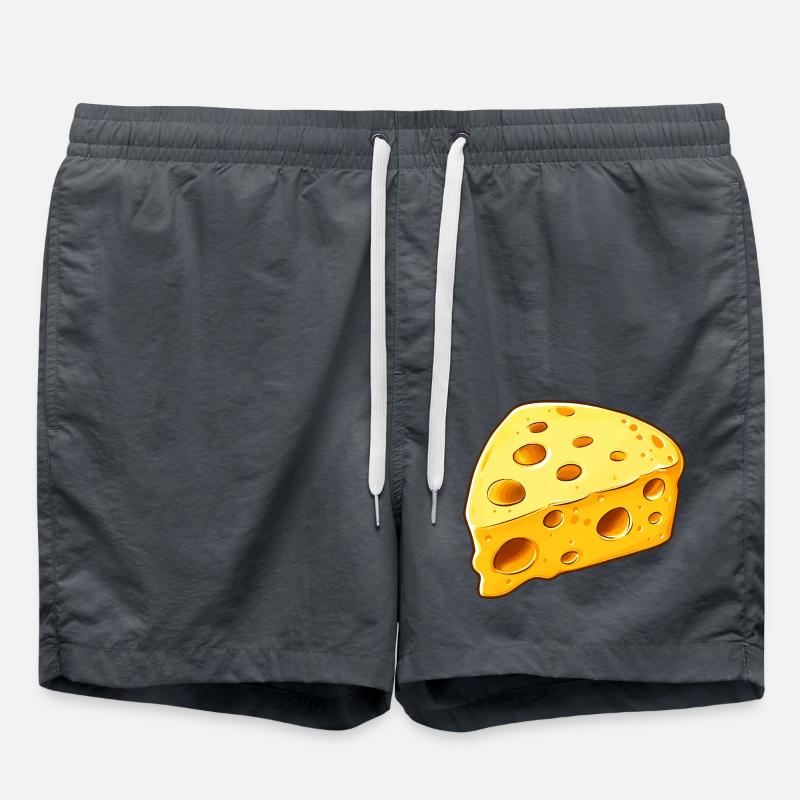 Käse Cheese - Swim Trunks - anthracite