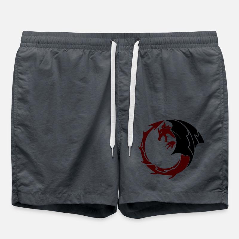 Dragon - Swim Trunks - anthracite